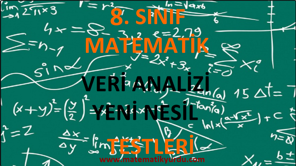 8. Sınıf Veri Analizi Yeni Nesil Testi