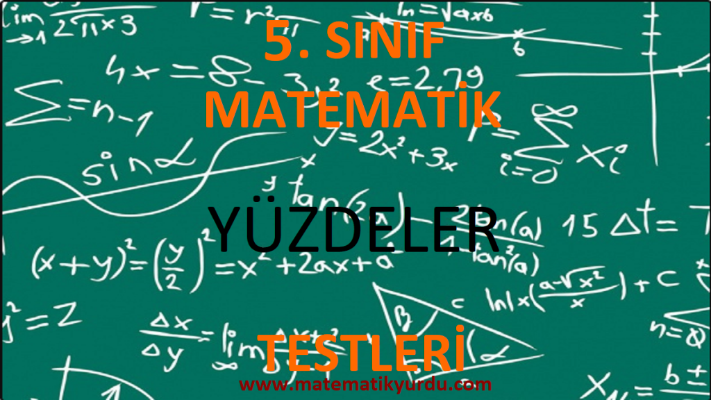 5. Sınıf Yüzdeler Testi