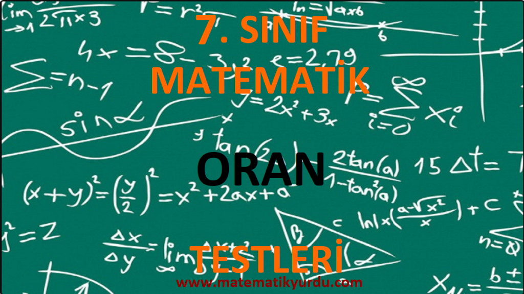 7. Sınıf Oran Testi