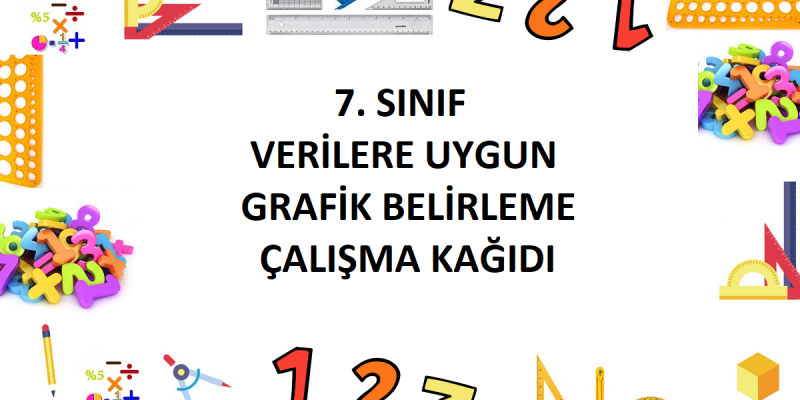 7. Sınıf Verilere Uygun Grafik Belirleme Çalışma Kağıdı