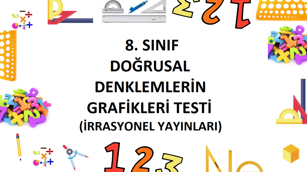 8. Sınıf Doğrusal Denklemlerin Grafikleri Testi